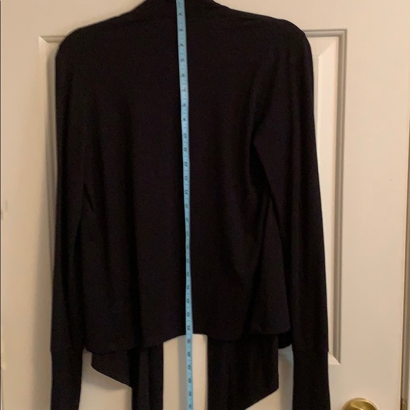 Black wrap sweater - Picture 2 of 5